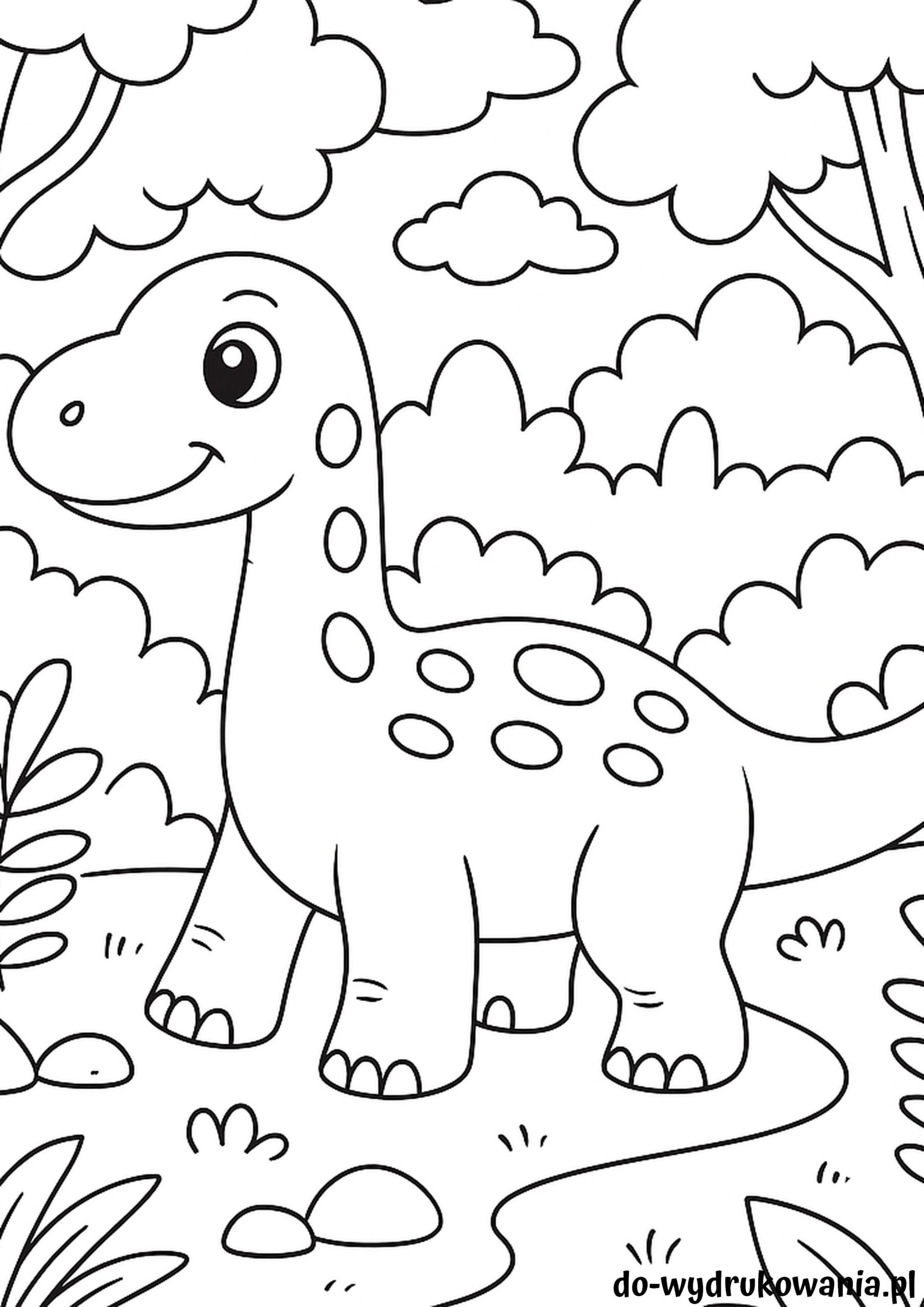 Pobierz PDF z dinozaurem