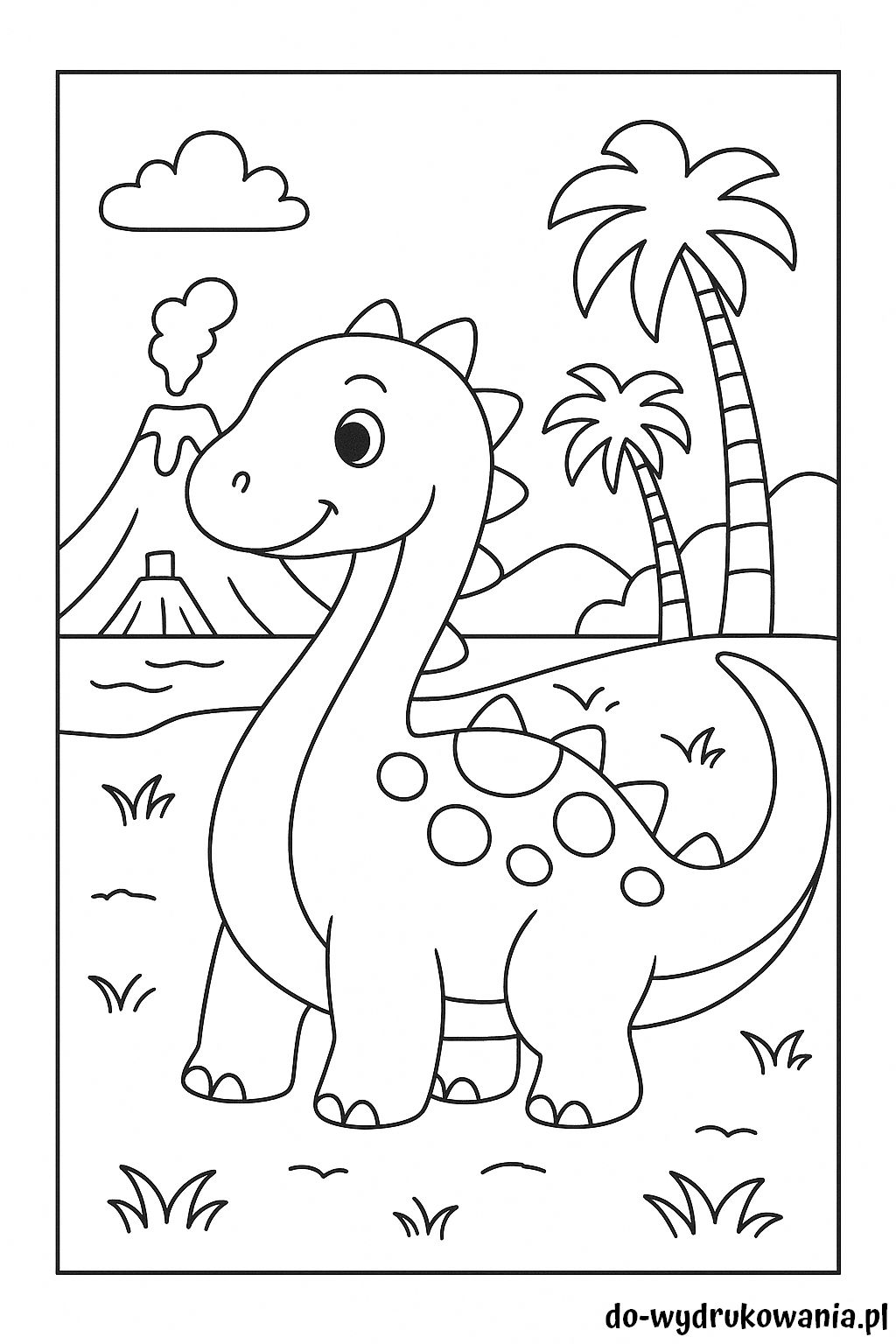 Pobierz PDF z dinozaurem