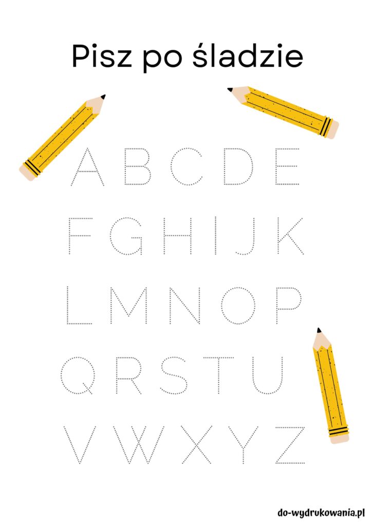 Pisz po śladzie do wydrukowania w formacie pdf