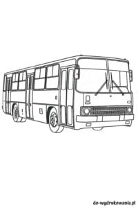 Kolorowanka Ikarus 260 do wydrukowania w formacie pdf