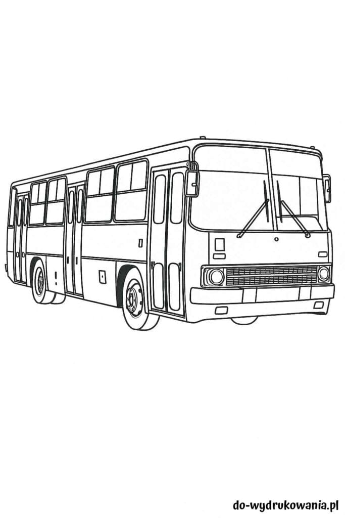 Kolorowanka Ikarus 260 do wydrukowania w formacie pdf